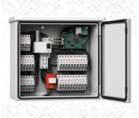 Solar String Combiner Monitoring Box 16-24 Strings 1000VDC SPD Fuses | Current/Voltage Transmitter Ethernet/RS485 | IP65 Aluminum Die Cast | SCADA Integration UAE Solar Farm Monitoring Solution